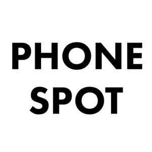 Phone Spot Black Stacked Logo